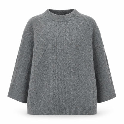 Womens UK Size S Stradivarius Grey Pullover Jumper