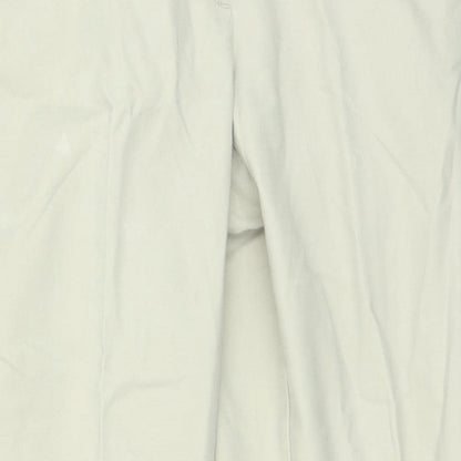 Womens UK Size 12 Marks and Spencer Regular Fit  Beige Trousers