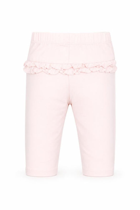 George Girls Pink Cotton Jogger Leggings Size 3-6 Months Pullover