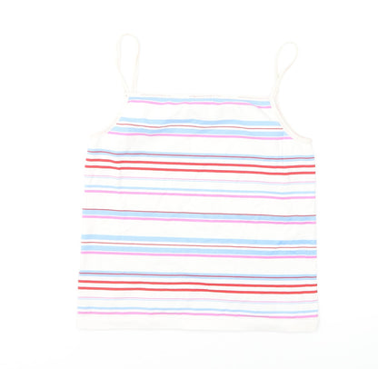 Womens UK Size M United Colors of Benetton Multicoloured Camisole T-Shirt