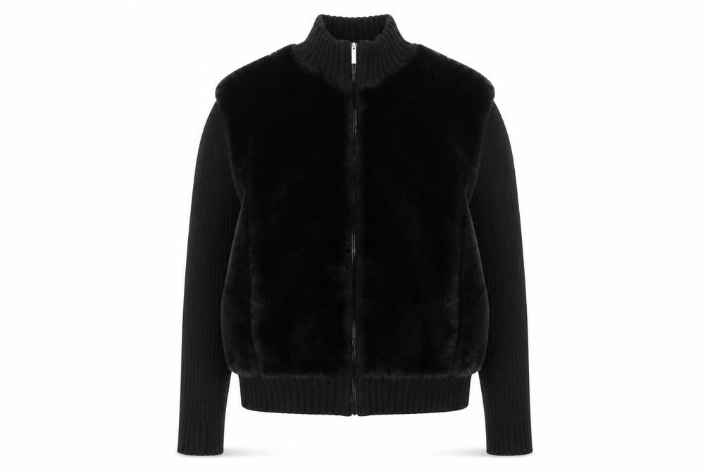 Dunnes Womens Black Jacket Size 18 Zip