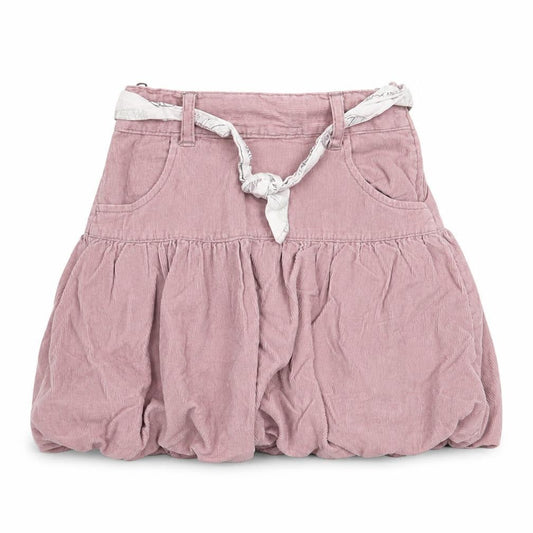 Obaibi Girls Pink Cotton A-Line Skirt Size 3 Years Regular Zip