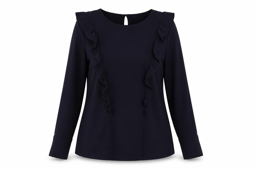 Womens UK Size 14 Dorothy Perkins Blue Basic Blouse
