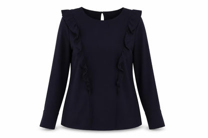 Womens UK Size 14 Dorothy Perkins Blue Basic Blouse