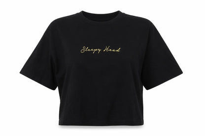 Womens UK Size M Topshop Black Basic T-Shirt