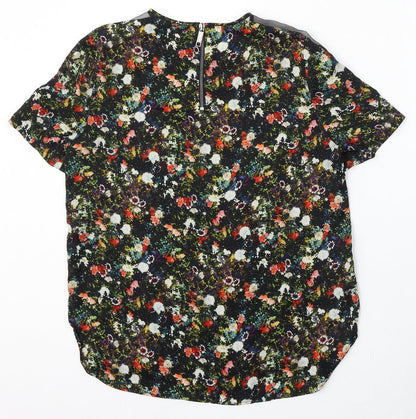 Womens UK Size M Preworn Multicoloured Basic Blouse