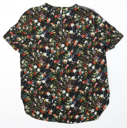 Womens UK Size M Preworn Multicoloured Basic Blouse