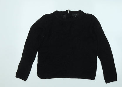 Womens UK Size 10 NEXT Black Pullover Jumper