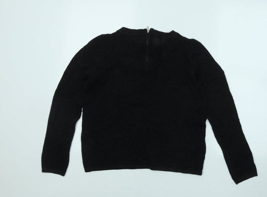 Womens UK Size 10 NEXT Black Pullover Jumper