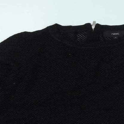 Womens UK Size 10 NEXT Black Pullover Jumper