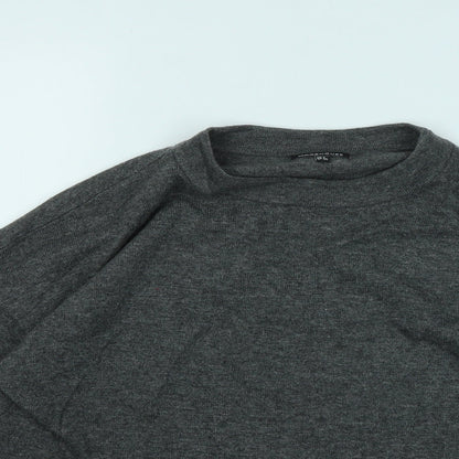 Womens UK Size 8 Warehouse Grey Pullover Jumper