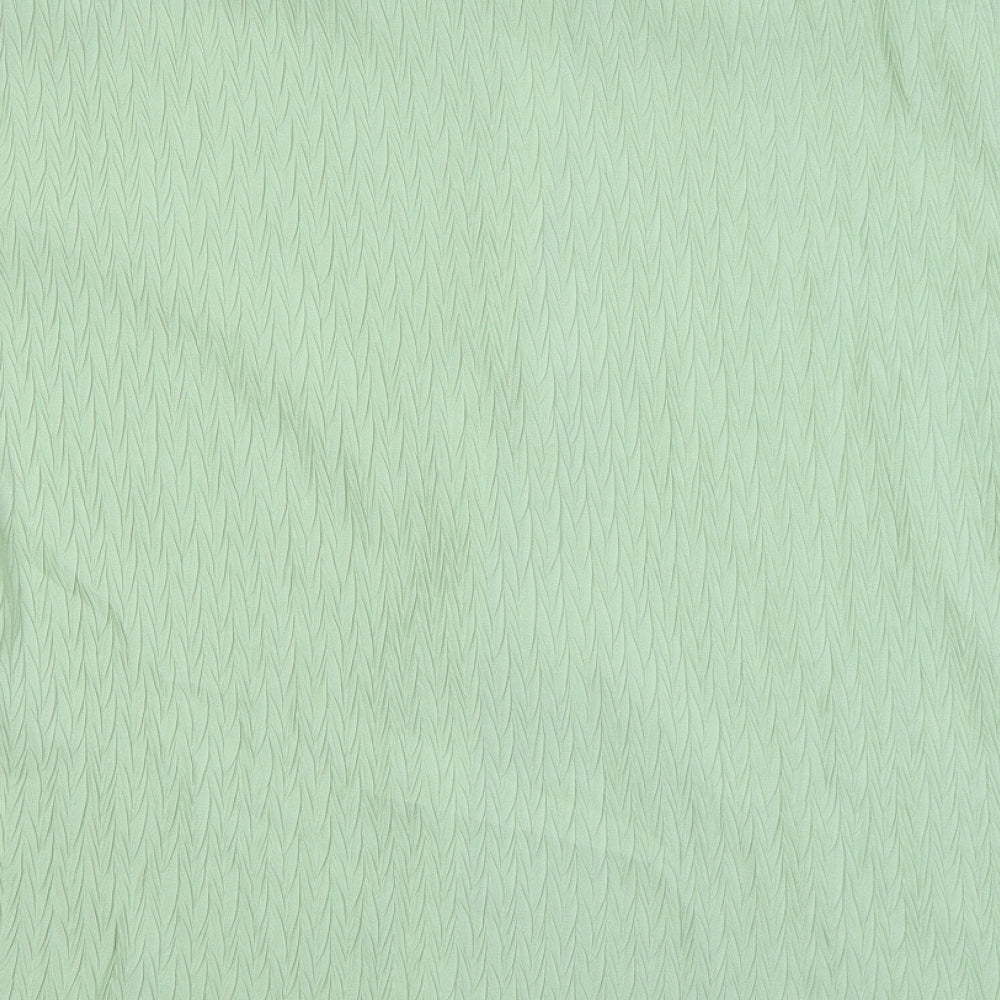 SheIn Womens Green Polyester Basic Button-Up Size M Collared