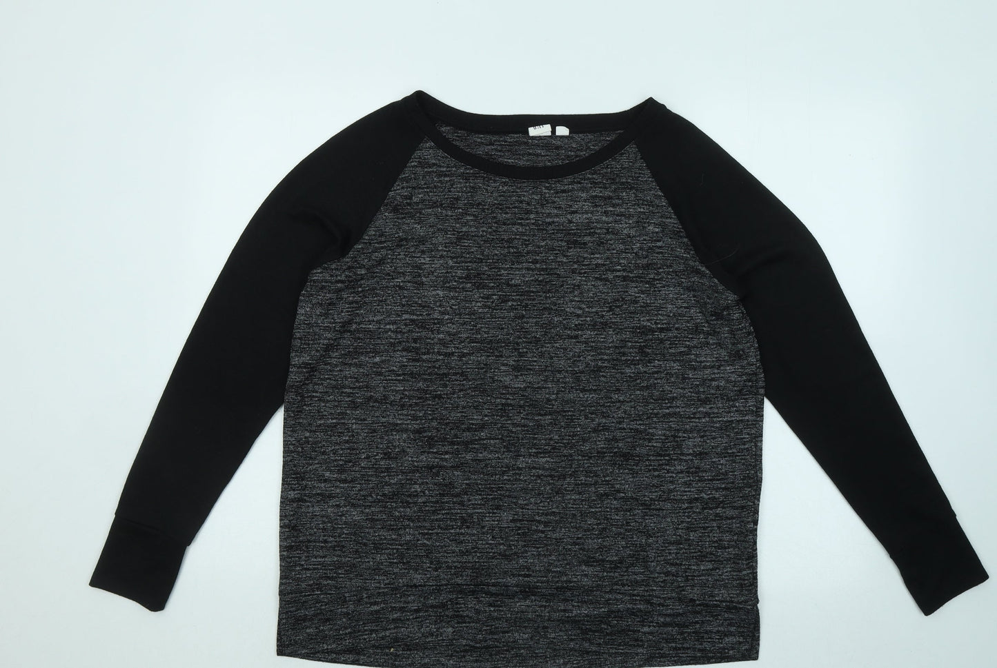 Gap Mens Grey Round Neck Polyester Pullover Jumper Size M