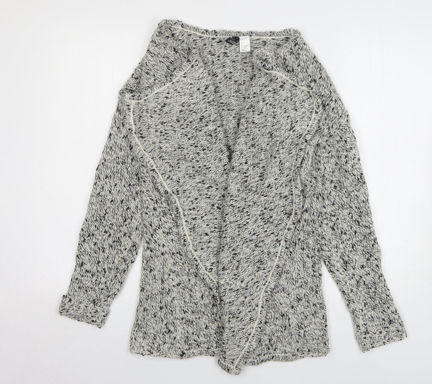 Womens UK Size S H&M Grey Cardigan Jumper