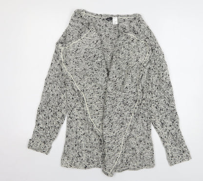 Womens UK Size S H&M Grey Cardigan Jumper