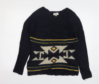 Womens UK Size 8 NEXT Blue Pullover Jumper