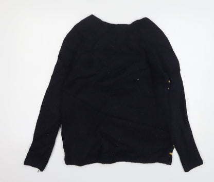Womens UK Size 8 NEXT Blue Pullover Jumper