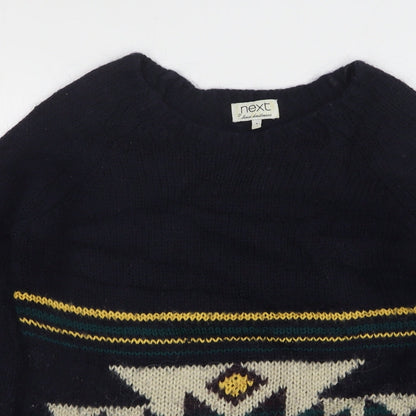 Womens UK Size 8 NEXT Blue Pullover Jumper