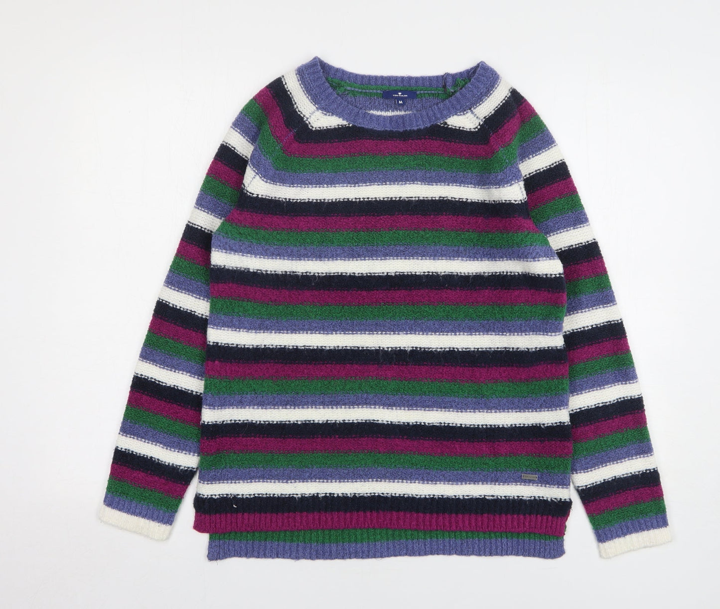 Womens UK Size M TOM TAILOR Multicoloured Pullover Jumper