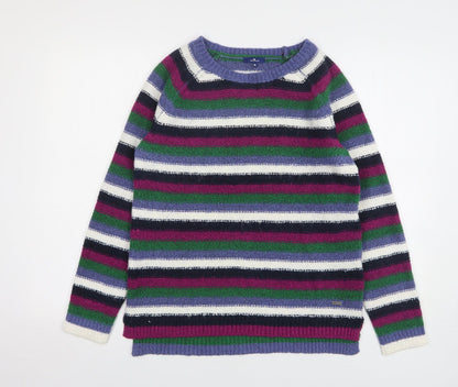 Womens UK Size M TOM TAILOR Multicoloured Pullover Jumper