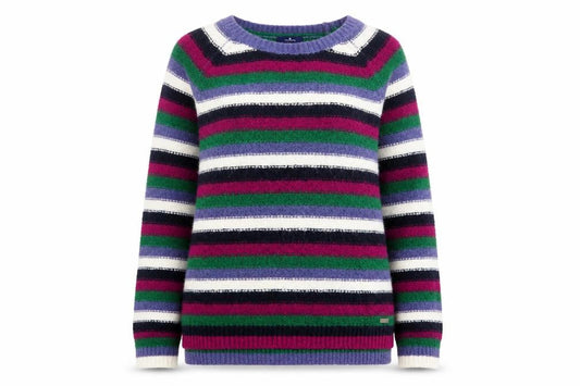 Womens UK Size M TOM TAILOR Multicoloured Pullover Jumper