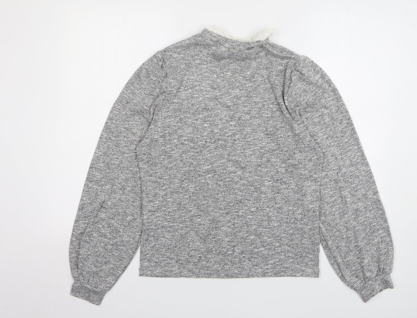 Womens UK Size 14 New Look Grey Pullover Jumper