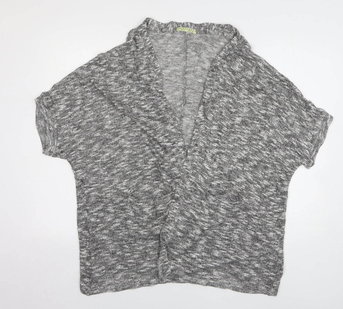 Womens UK Size 8 Innocence Grey Cardigan Jumper