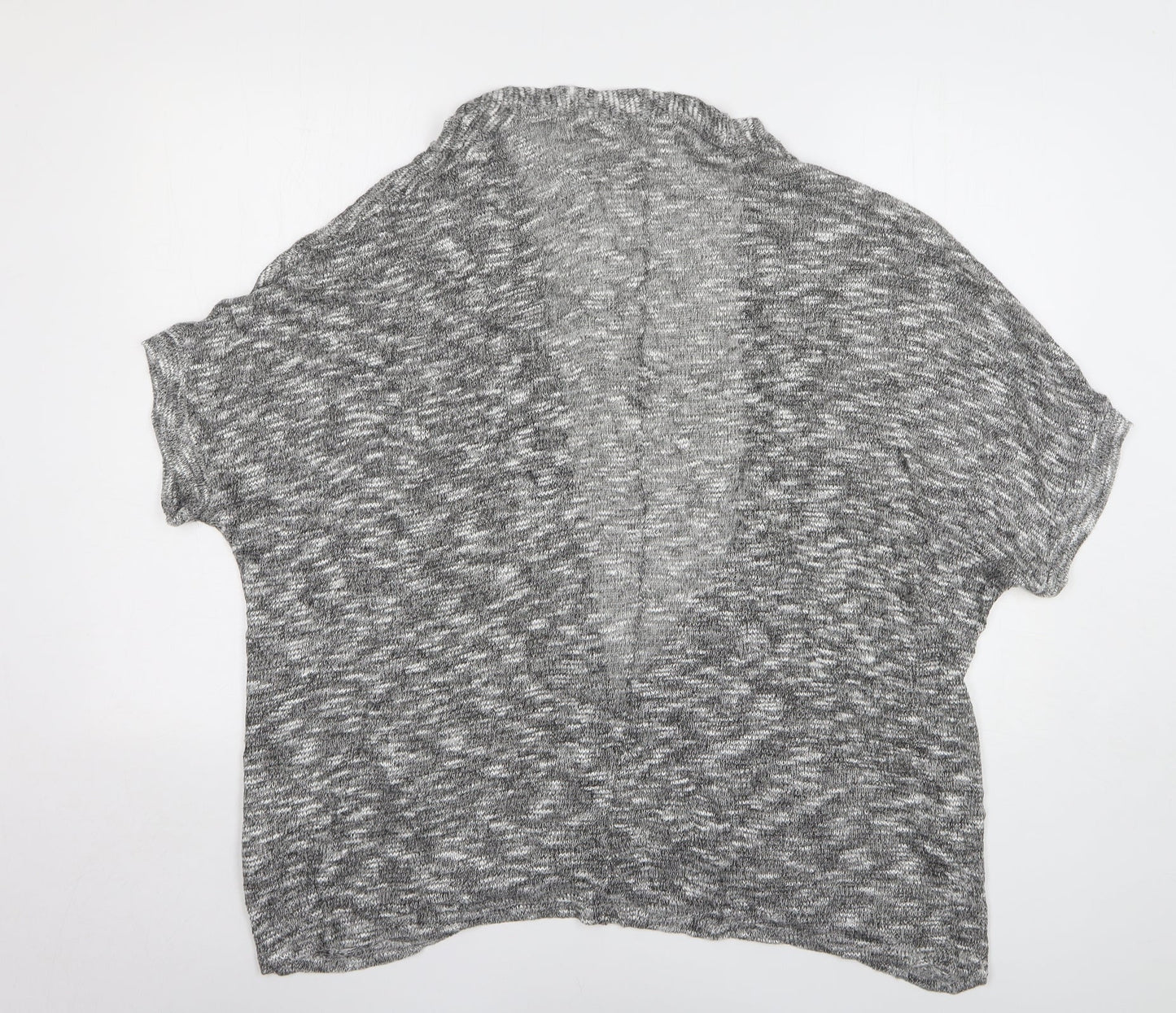 Womens UK Size 8 Innocence Grey Cardigan Jumper