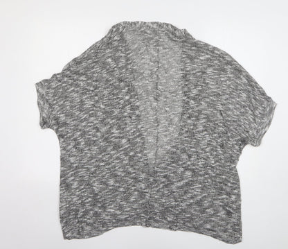 Womens UK Size 8 Innocence Grey Cardigan Jumper