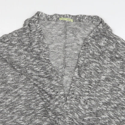 Womens UK Size 8 Innocence Grey Cardigan Jumper