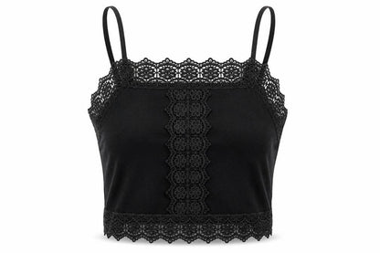 Womens UK Size XS Primark Black Camisole T-Shirt