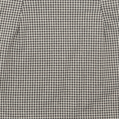 SheIn Womens Brown Geometric Polyester Mini Skirt Size XS