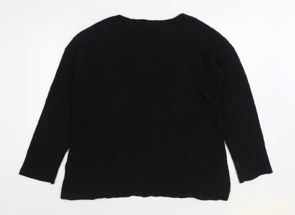 Womens UK Size S ASOS Black Pullover Jumper