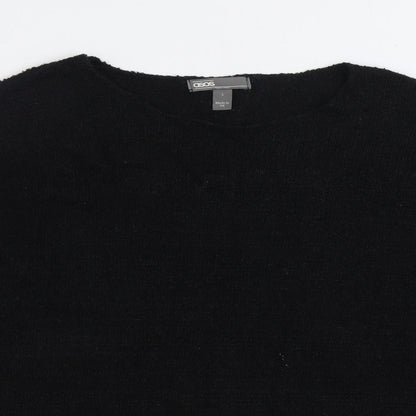 Womens UK Size S ASOS Black Pullover Jumper