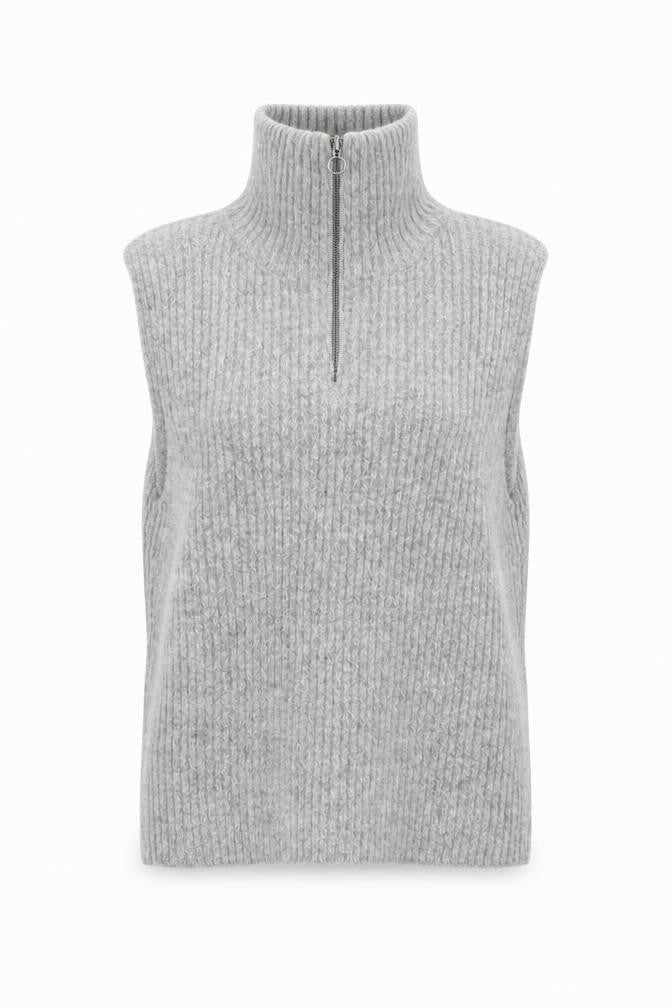 Womens UK Size M Object Grey Pullover Jumper