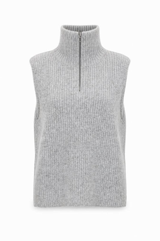 Womens UK Size M Object Grey Pullover Jumper