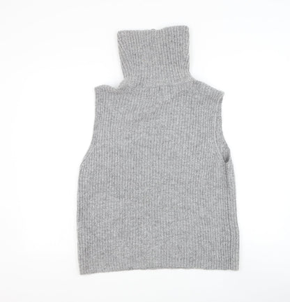 Womens UK Size M Object Grey Pullover Jumper
