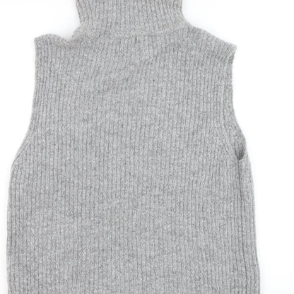 Womens UK Size M Object Grey Pullover Jumper
