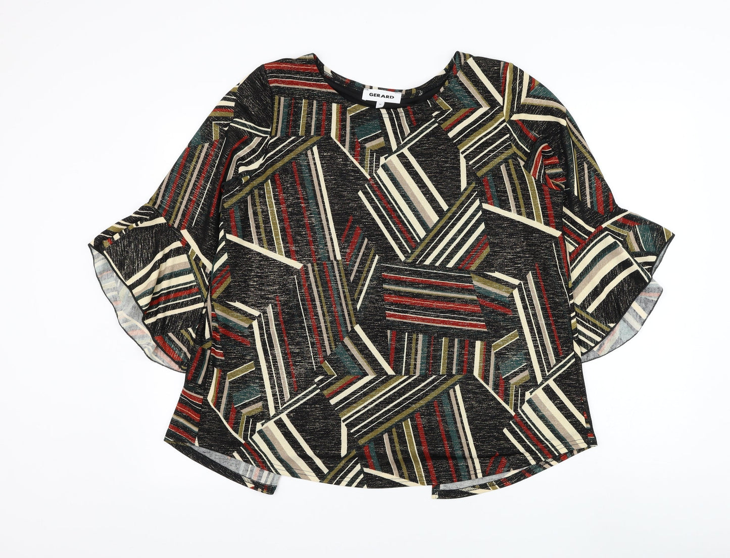 Womens UK Size 14 Gerard Multicoloured Basic Blouse