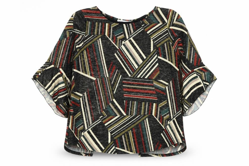 Womens UK Size 14 Gerard Multicoloured Basic Blouse