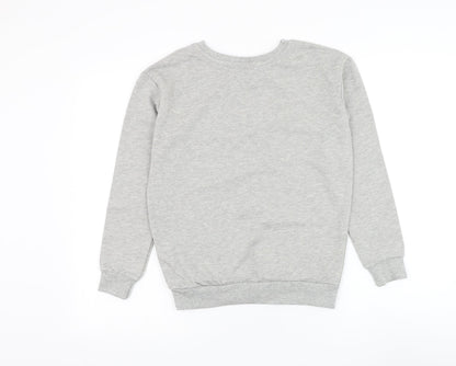 Atmosphere Womens Grey Polyester Pullover Sweatshirt Size 6 Pullover - Tres Cool