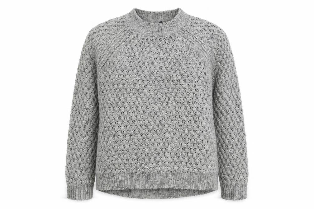 Womens UK Size M H&M Grey Pullover Jumper