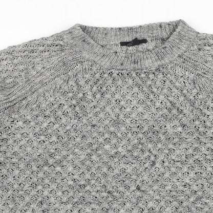 Womens UK Size M H&M Grey Pullover Jumper