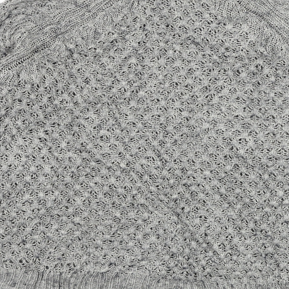 Womens UK Size M H&M Grey Pullover Jumper