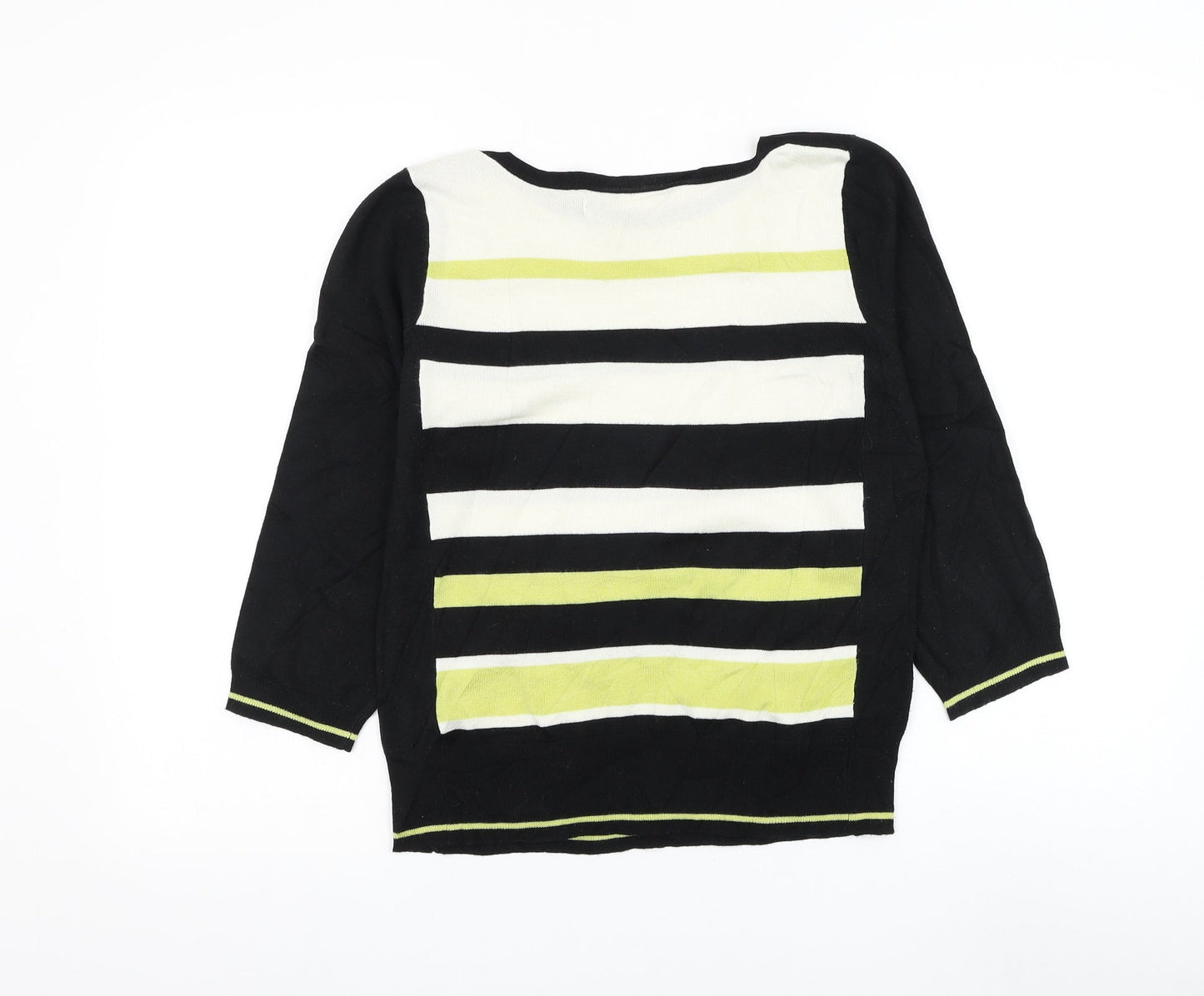 Womens UK Size 12 Debenhams Black Pullover Jumper