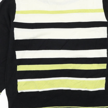 Womens UK Size 12 Debenhams Black Pullover Jumper