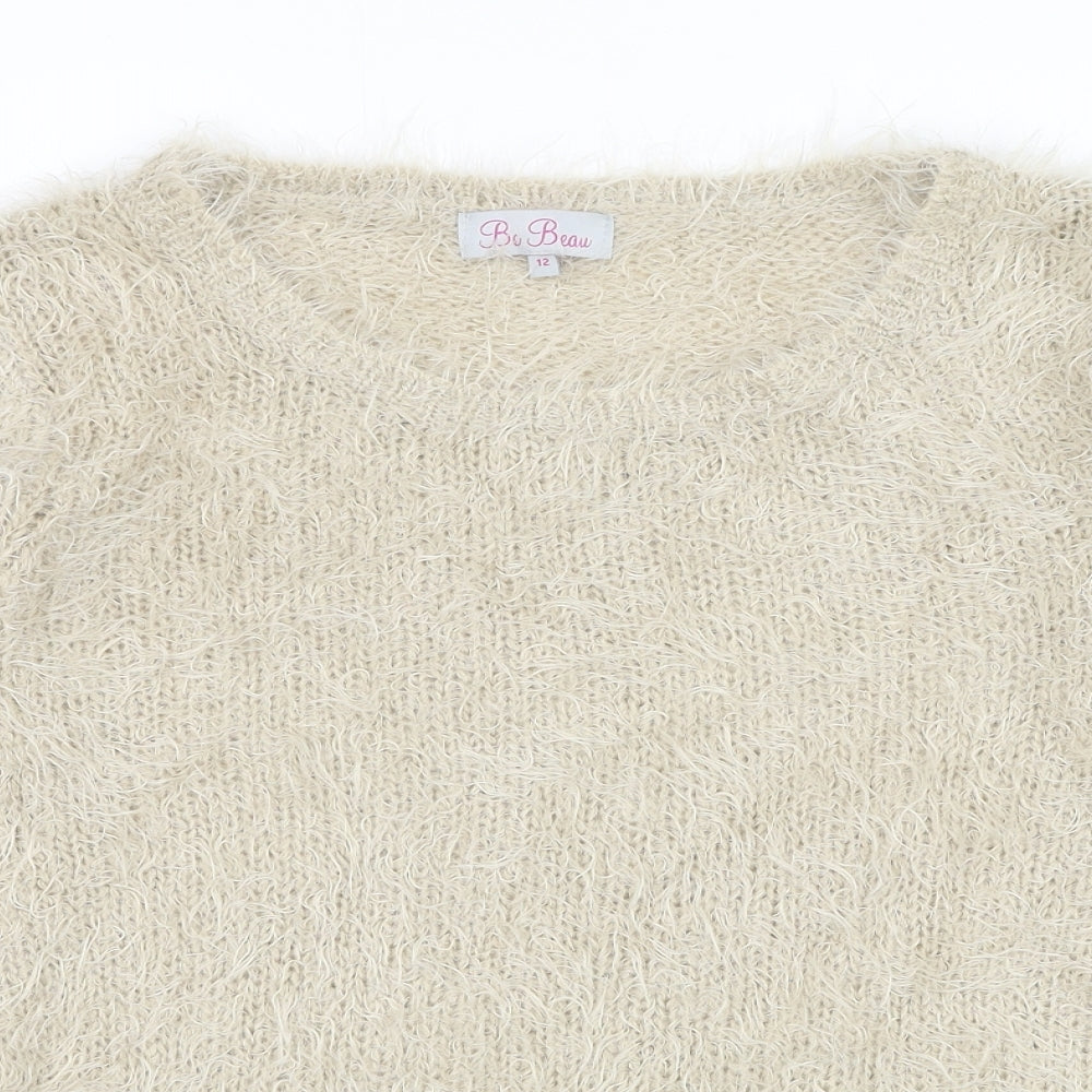 Womens UK Size 12 Matalan Brown Pullover Jumper