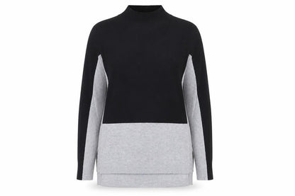 Womens UK Size 14 Papaya Grey Pullover Jumper