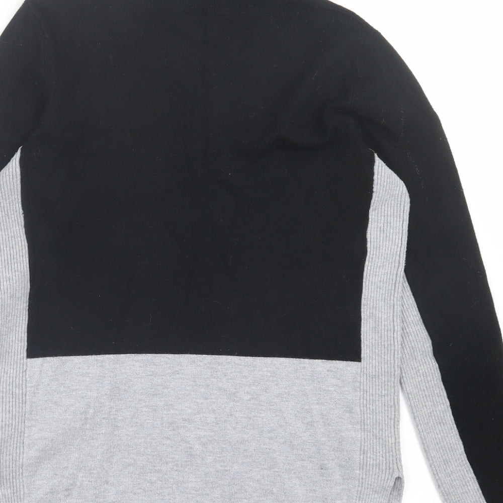 Womens UK Size 14 Papaya Grey Pullover Jumper