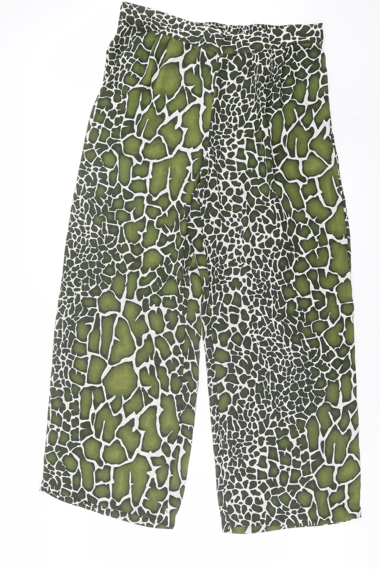 Womens UK Size 6 Papaya Regular Fit  Green Trousers